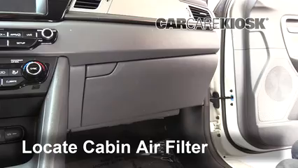 2017 Kia Niro LX 1.6L 4 Cyl. Filtre à air (intérieur) Contrôle